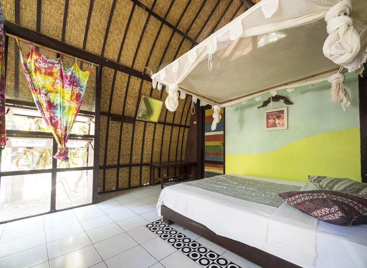 Woodstock Gili - Garden And Bungalows Hotel Gili Trawangan Eksteriør billede