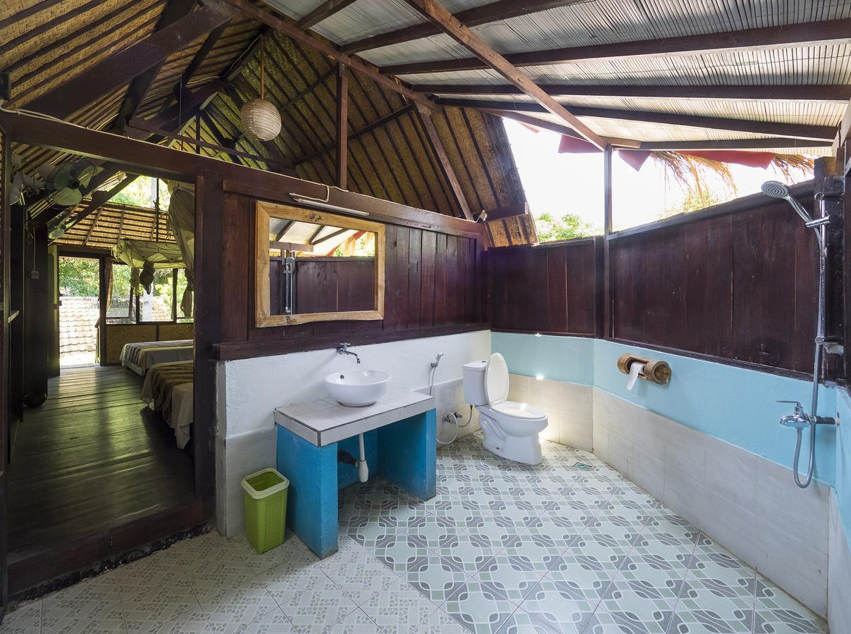 Woodstock Gili - Garden And Bungalows Hotel Gili Trawangan Eksteriør billede