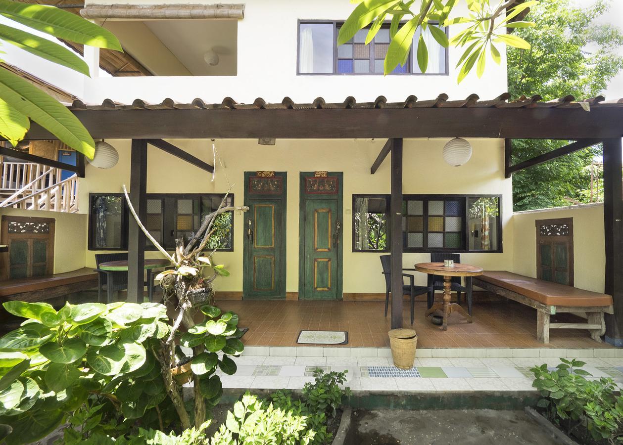 Woodstock Gili - Garden And Bungalows Hotel Gili Trawangan Eksteriør billede