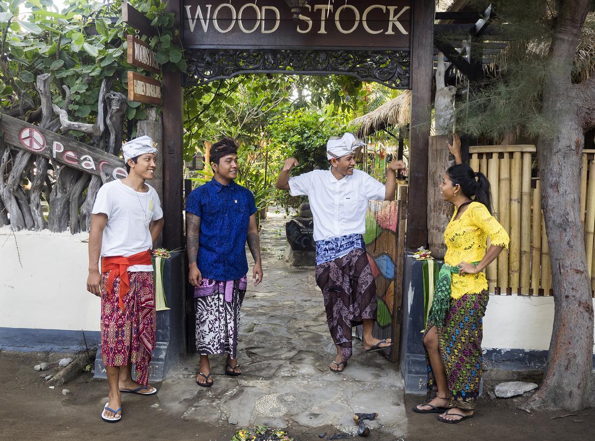 Woodstock Gili - Garden And Bungalows Hotel Gili Trawangan Eksteriør billede