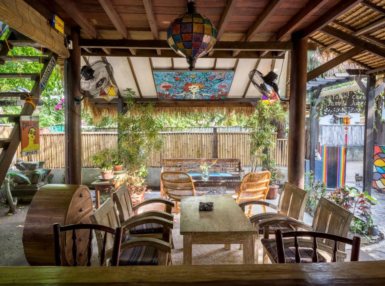 Woodstock Gili - Garden And Bungalows Hotel Gili Trawangan Eksteriør billede